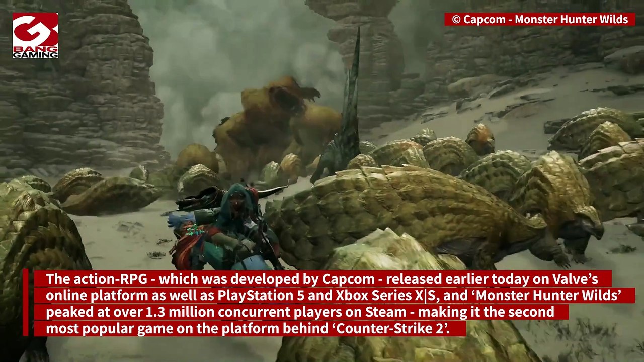 Monster Hunter Wilds makes history for Capcom