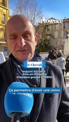 Des drones dans le centre-ville d'Aix pour prévenir le risque d'effondrement