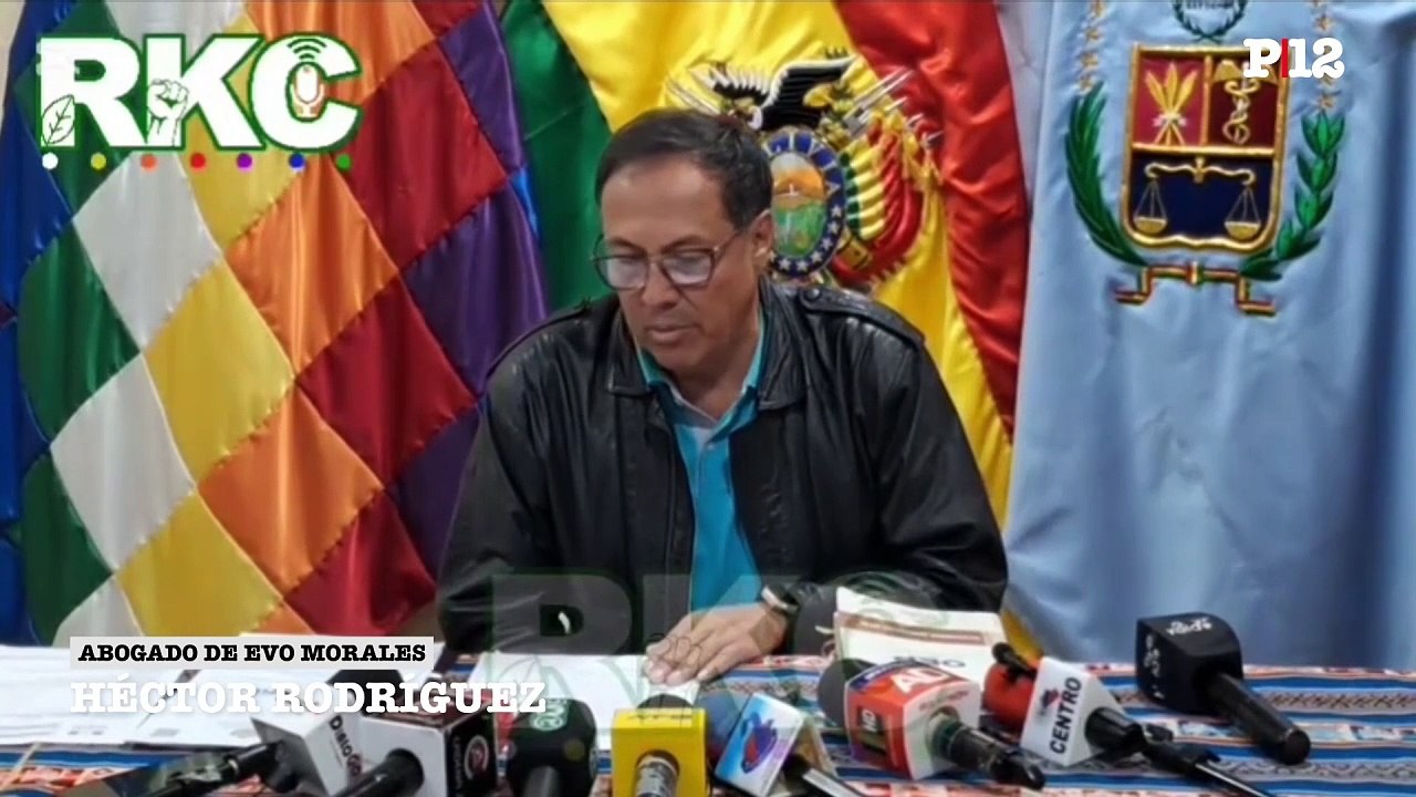 El abogado de Evo Morales informa su desafiliación al MAS