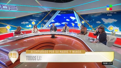 ÚLTIMO MOMENTO: le dieron el alta a L-Gante, fue operado y está acompañado por Wanda Nara