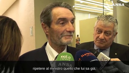 Sanita', Attilio Fontana: "Non c'e' necessita' di sentire il ministro"
