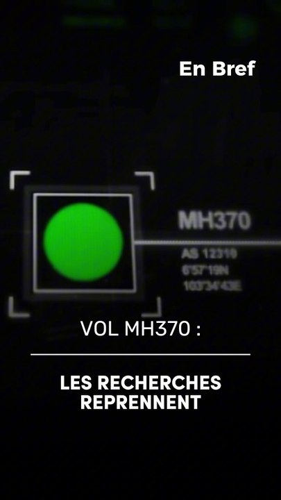 Vol MH370 : Les recherches reprennent