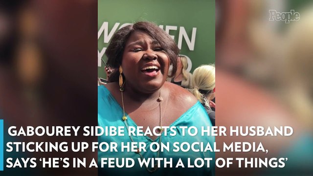 Gabourey Sidibe Reacts to Her Husband Sticking Up for Her on Social Media, Says ‘He’s in a Feud with a Lot of Things’