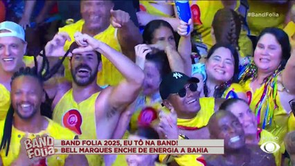 "Bell Marques faz de tudo um pouco" | Barra Ondina | Band Folia 2025