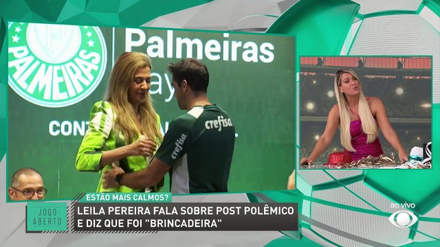 Debate Jogo Aberto: Leila Pereira está certa em “provocar” a torcida do Palmeiras?