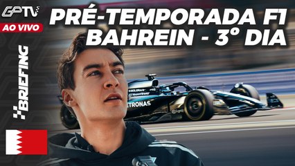 RUSSELL BATE VERSTAPPEN, BORTOLETO COM PROBLEMA E CAOS: O DIA 3 DA F1 2025 NO BAHREIN | BRIEFING