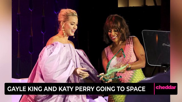 Gayle King and Katy Perry Going to Space