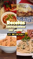 Menú Semanal: Pastas Internacionales con un Toque Mexicano 🇲🇽