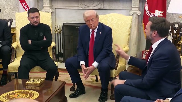 Trump y Zelenski discuten en el Despacho Oval delante de los medios de comunicación: Estás jugando con la Tercera Guerra Mundial