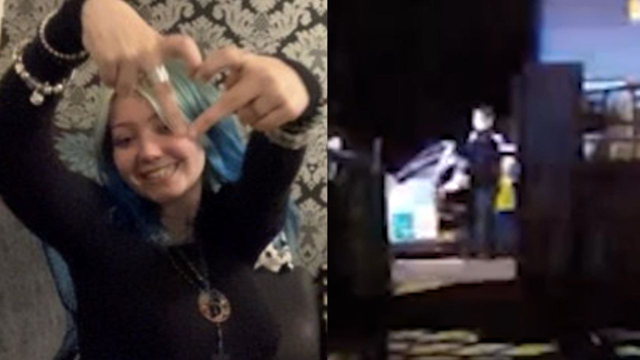 Doorbell footage of police on scene and dog barking after tragic XL Bully attack