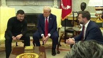La discusión entre Trump y Zelenski