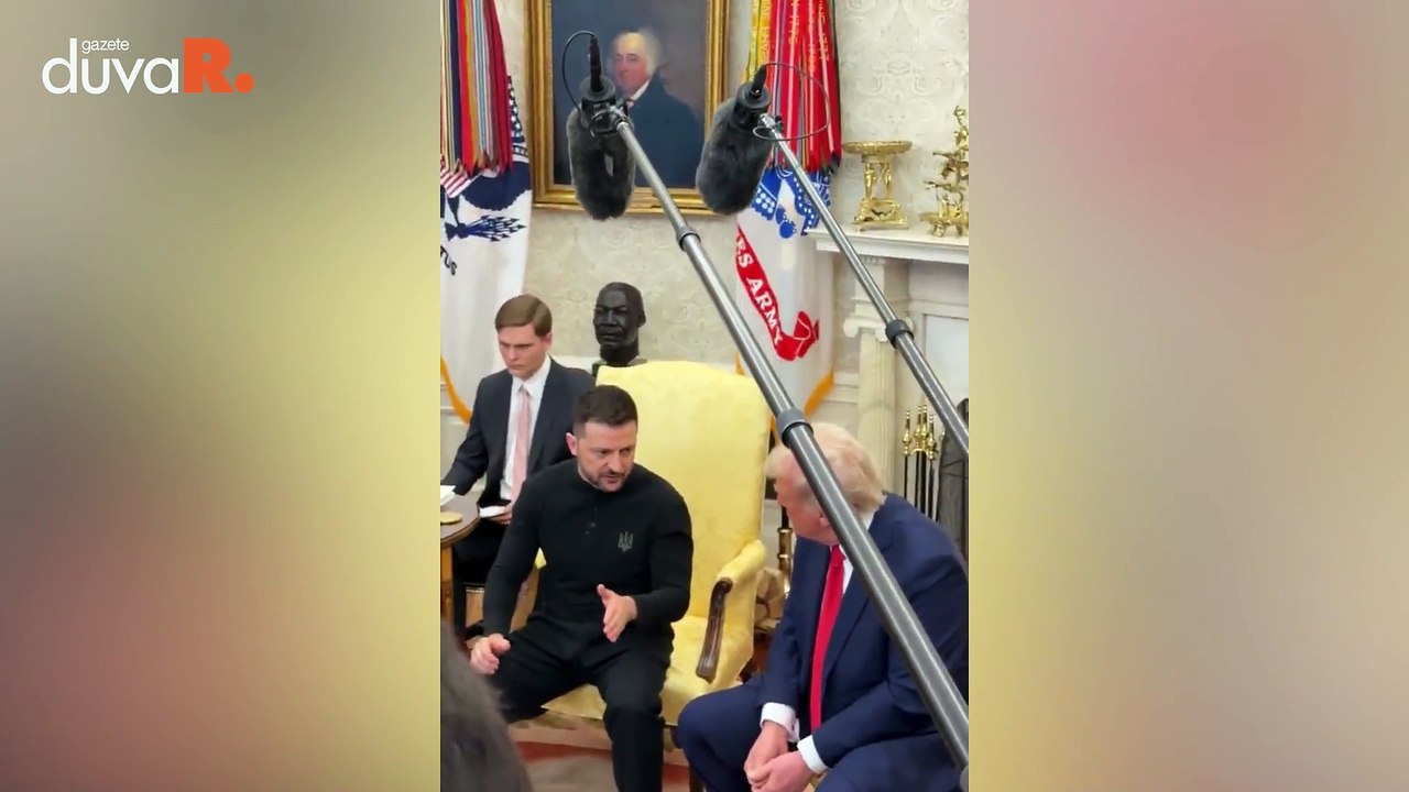 Trump ve Zelenski tartıştı: Ülkemize saygısızlık ediyorsun