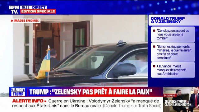 Guerre en Ukraine: Donald Trump affirme que Volodymyr Zelensky n'est pas prêt à faire la paix