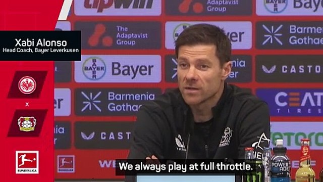 Leverkusen to go full throttle in Bundesliga and Champions League - Alonso