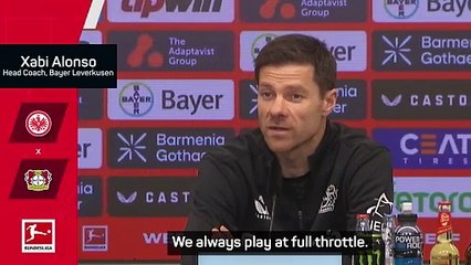 Leverkusen to go full throttle in Bundesliga and Champions League - Alonso
