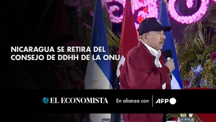Nicaragua se retira del Consejo de DDHH de la ONU