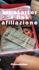 kit starter + link afiliazione @farmasimilano #farmasimilano