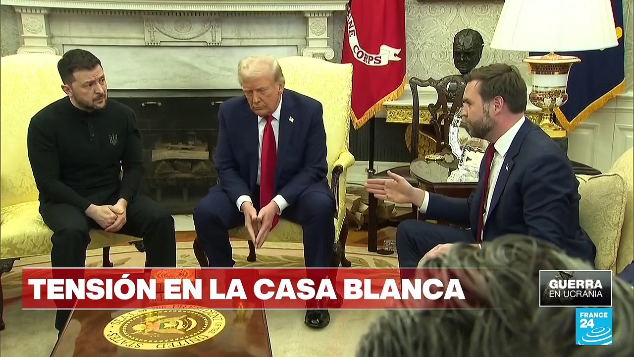 "O haces un trato o estamos fuera": Trump a Zelenski en acalorada discusión sobre la guerra en Ucrania