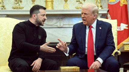 Treffen von Trump und Selenskyj eskaliert im Oval Office