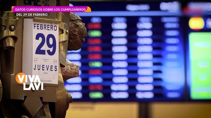 Datos curiosos de los cumpleaños en año bisiesto