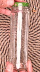 Así quitas los restos de una etiqueta de un frasco