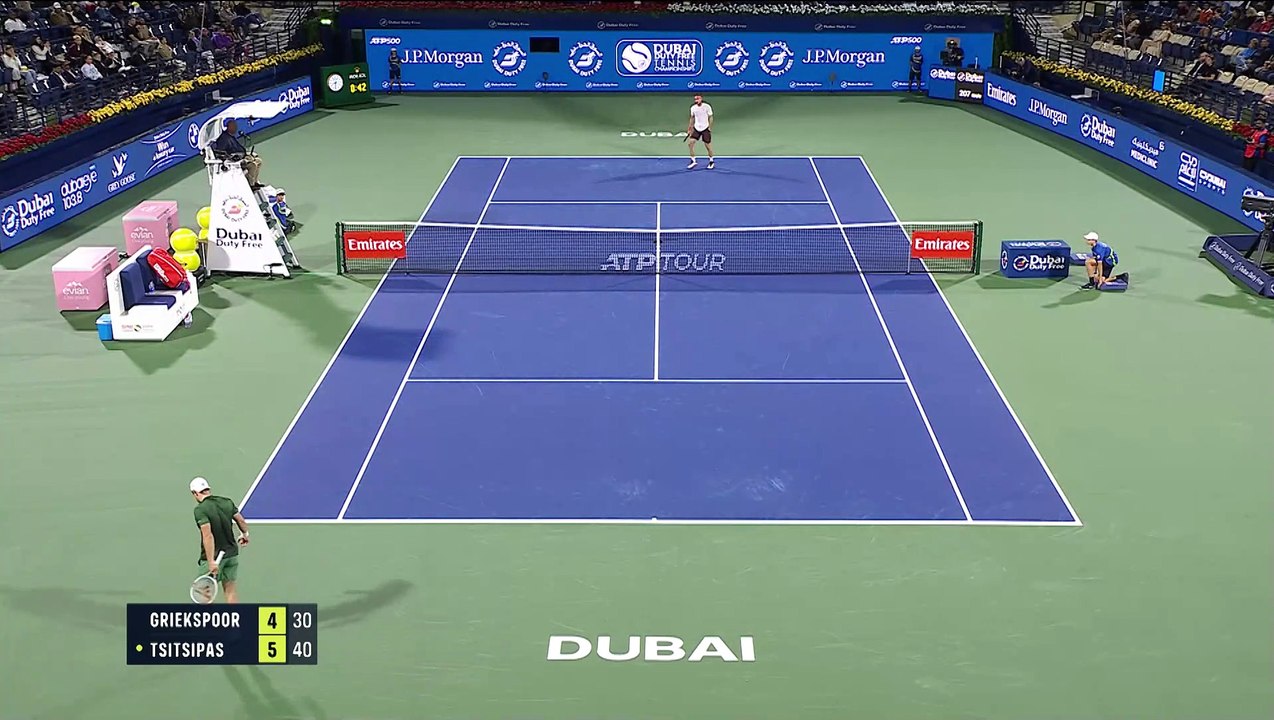 Dubaï - Tsitsipas en finale !