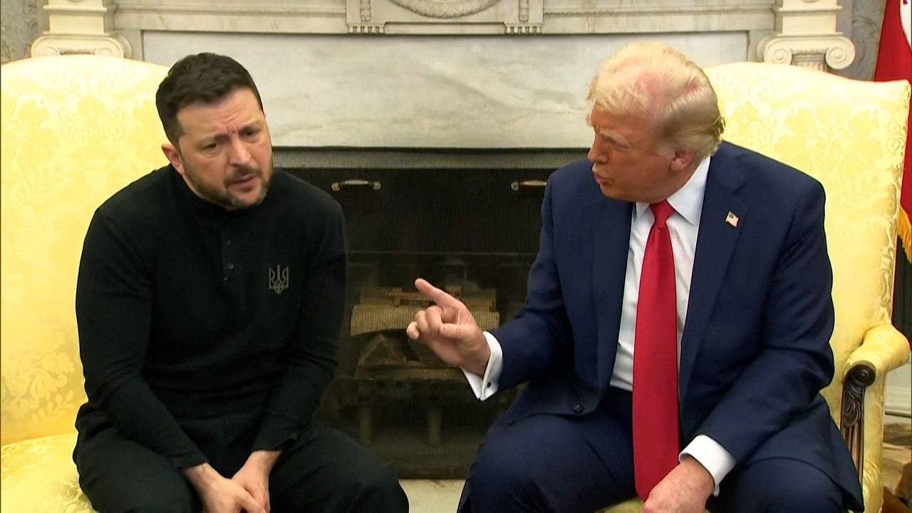 Zelensky quitte la Maison blanche de manière prématurée après son échange explosif avec Trump
