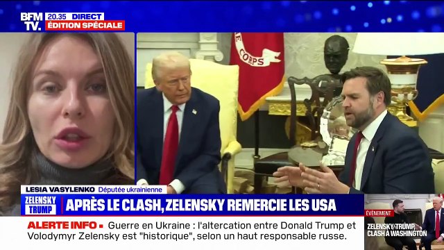 Rencontre glaciale Trump-Zelensky: Un moment catastrophique historiquement , réagit Lesia Vasylenko, députée ukrainienne