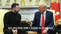 Bate-boca entre Trump e Zelensky na Casa Branca