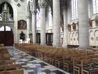 Intérieur cathédrale saint Martin Ypres