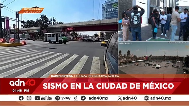🚨¡Última Hora! Situación en la Ciudad de México tras el sismo magnitud 5.2 en Iguala, Guerrero