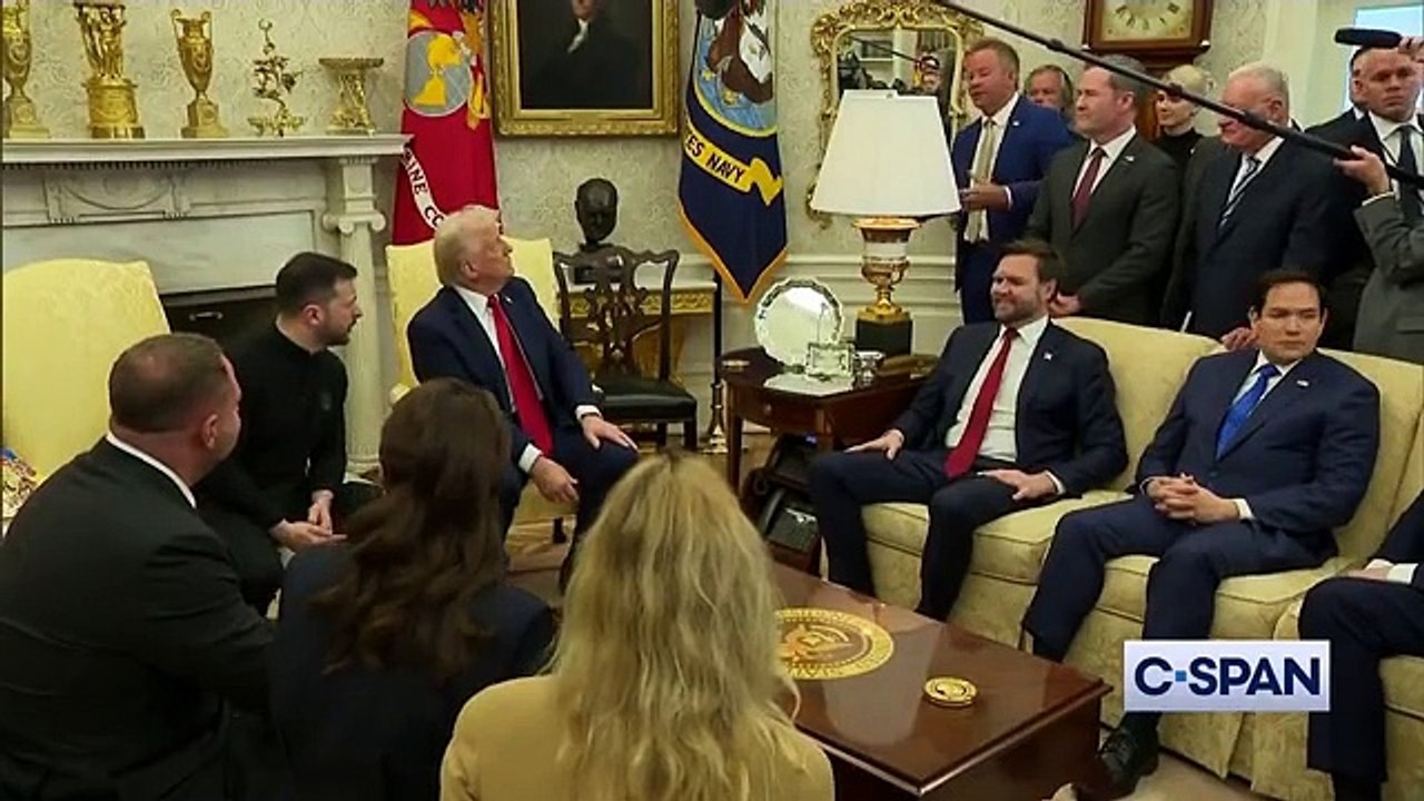 Marjorie Taylor Greene’s boyfriend mocks Zelensky’s clothes during chaotic Trump meeting