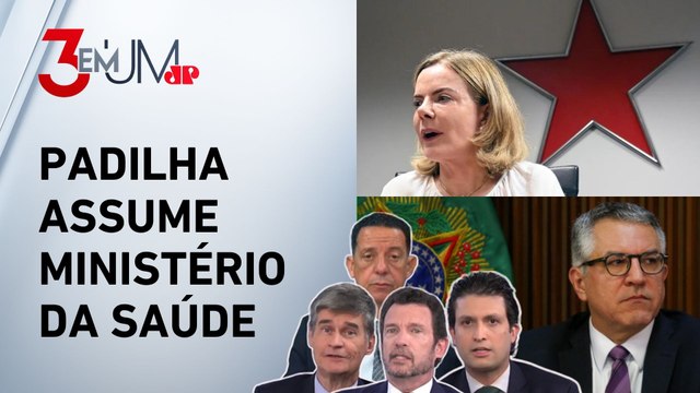 Gleisi será nova ministra das Relações Institucionais; Trindade, Ghani, Segré e Piperno analisam