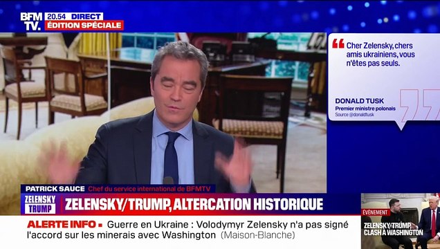 Comment Donald Trump a congédié Volodymyr Zelensky de la Maison Blanche