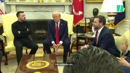 Así ha sido la discusión completa entre Trump y Zelenski por la que han roto las negociaciones