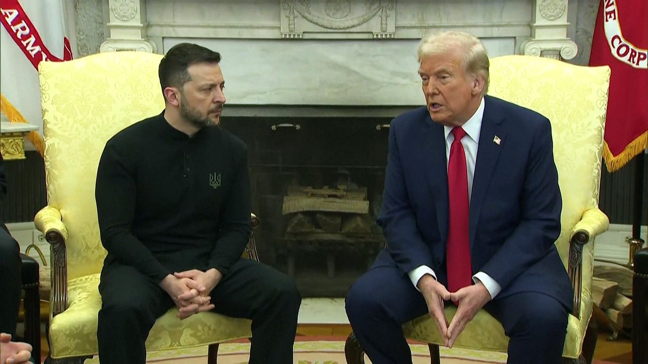 Trump attackiert Selenskyj: 'Sie riskieren den 3. Weltkrieg' (Oton, EN)