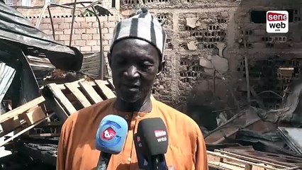 Incendie au parc Lambaye de Pikine _ Un dépôt de bois de 15 millions réduit en cendres