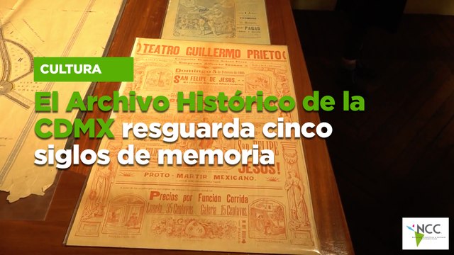 El Archivo Histórico de la CDMX resguarda cinco siglos de memoria
