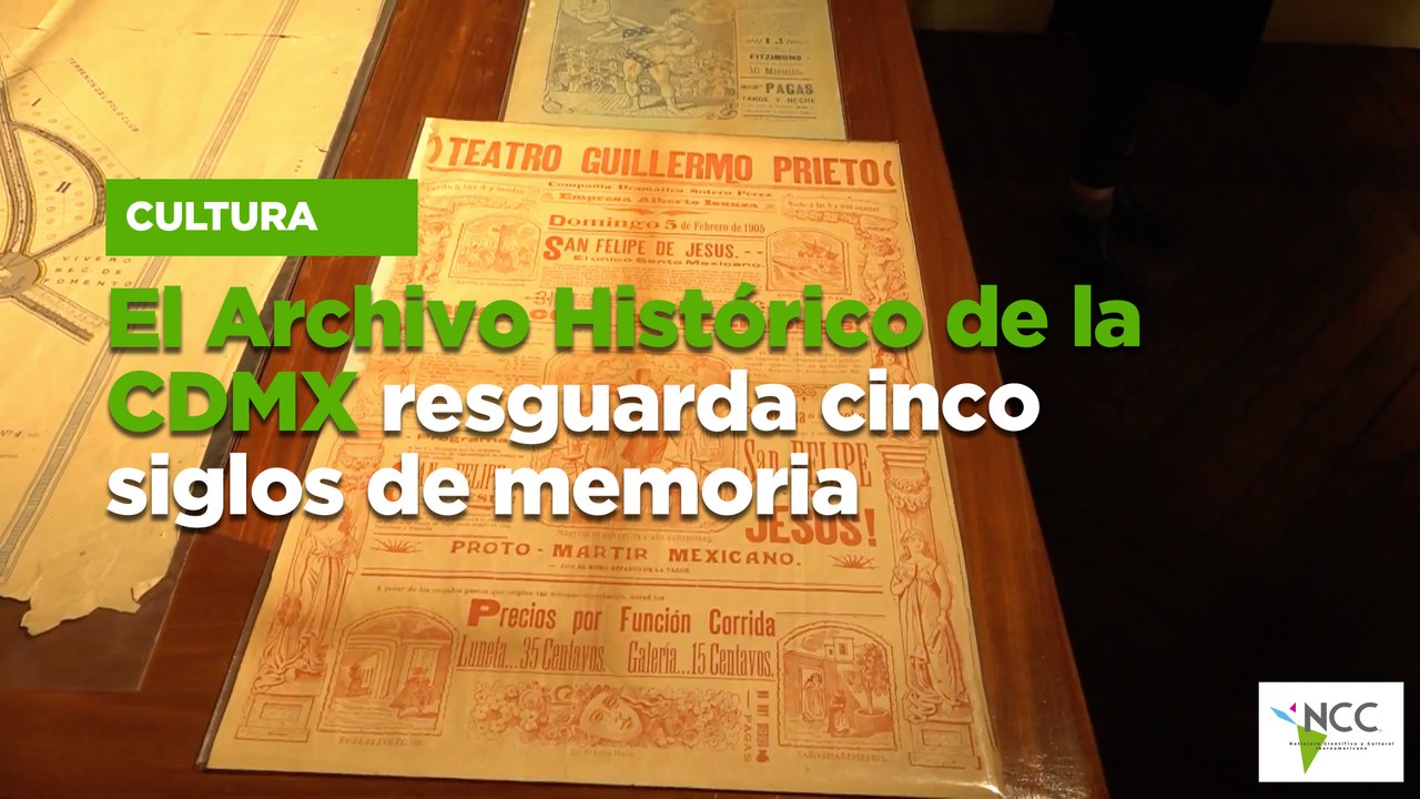 El Archivo Histórico de la CDMX resguarda cinco siglos de memoria