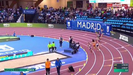 Record pour Agathe Guillemot sur 800 m - Athlétisme - Meeting de Madrid