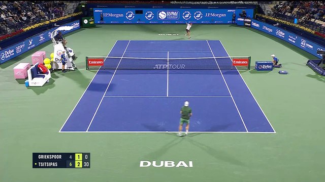 Tsitsipas downs Griekspoor to reach Dubai final