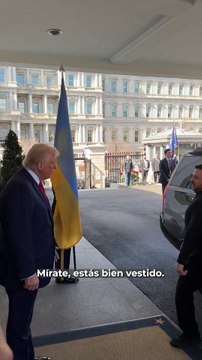 Donald Trump recibe a Volodímir Zelenski en la Casa Blanca