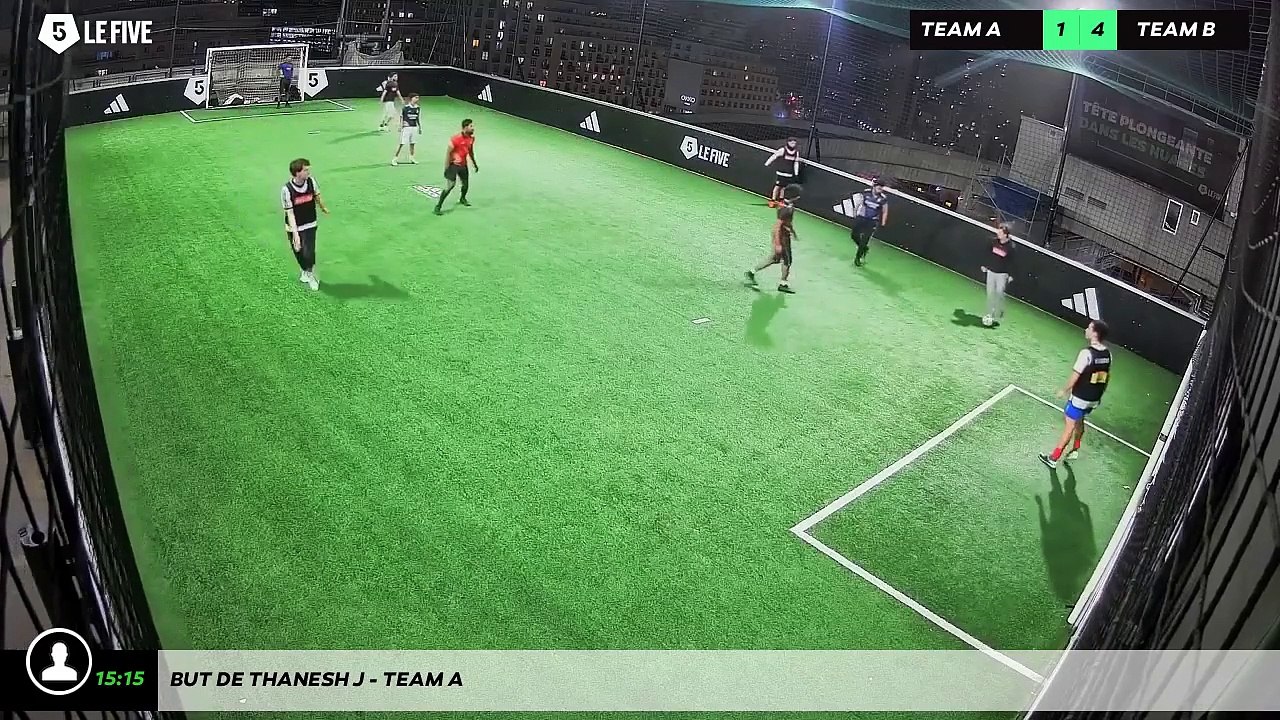But de Thanesh J - Team A