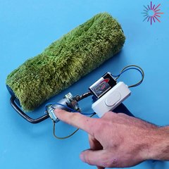 Automate your painting with this roller hack 💯