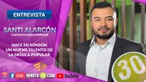 Santi Alarcón, la nueva promesa de la música popular antioqueña, en exclusiva con Minuto30