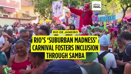 Rio’s ‘Suburban Madness’ Carnival Fosters Inclusion Through Samba
