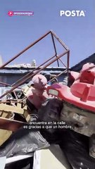 Desalojo provoca centro de contaminación.