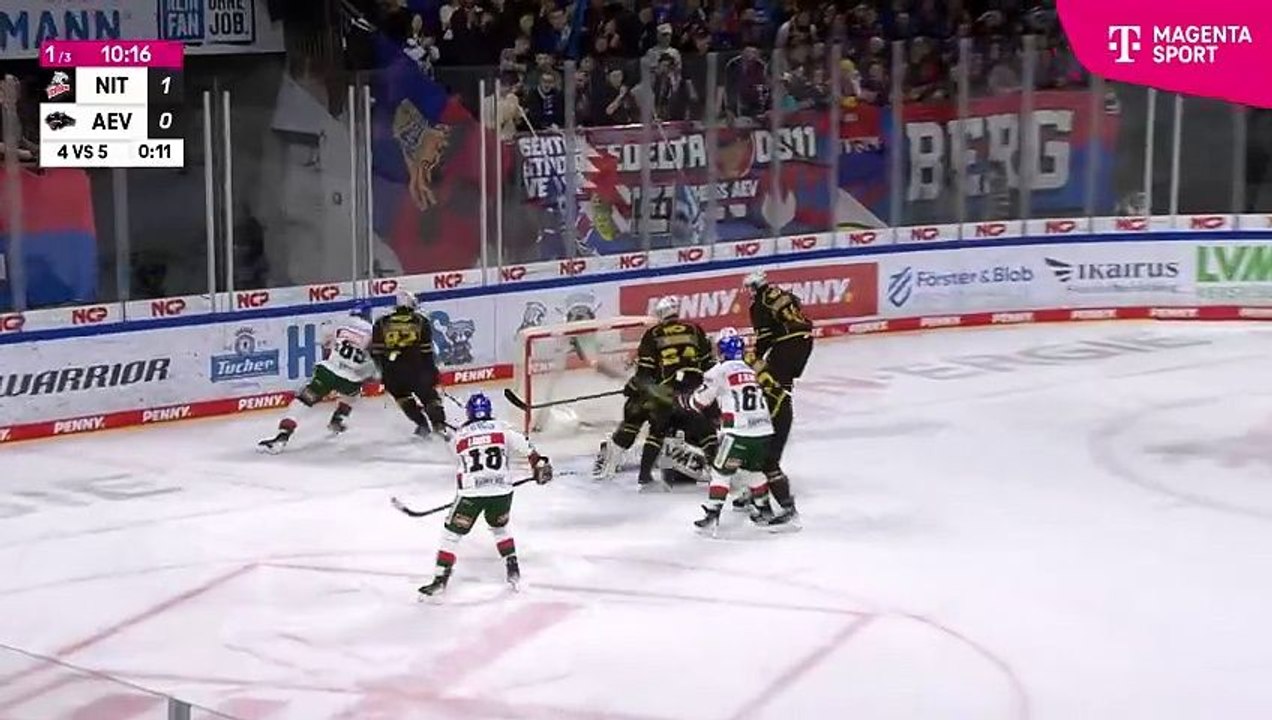 Highlights von Nürnberg Ice Tigers - Augsburger Panther