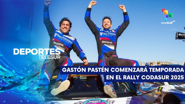 Gastón Pasten confirmó particiáción en Rally FIA CODASUR DEPORTES TELESUR 28-02-2025