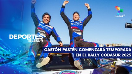 Gastón Pasten confirmó particiáción en Rally FIA CODASUR DEPORTES TELESUR 28-02-2025